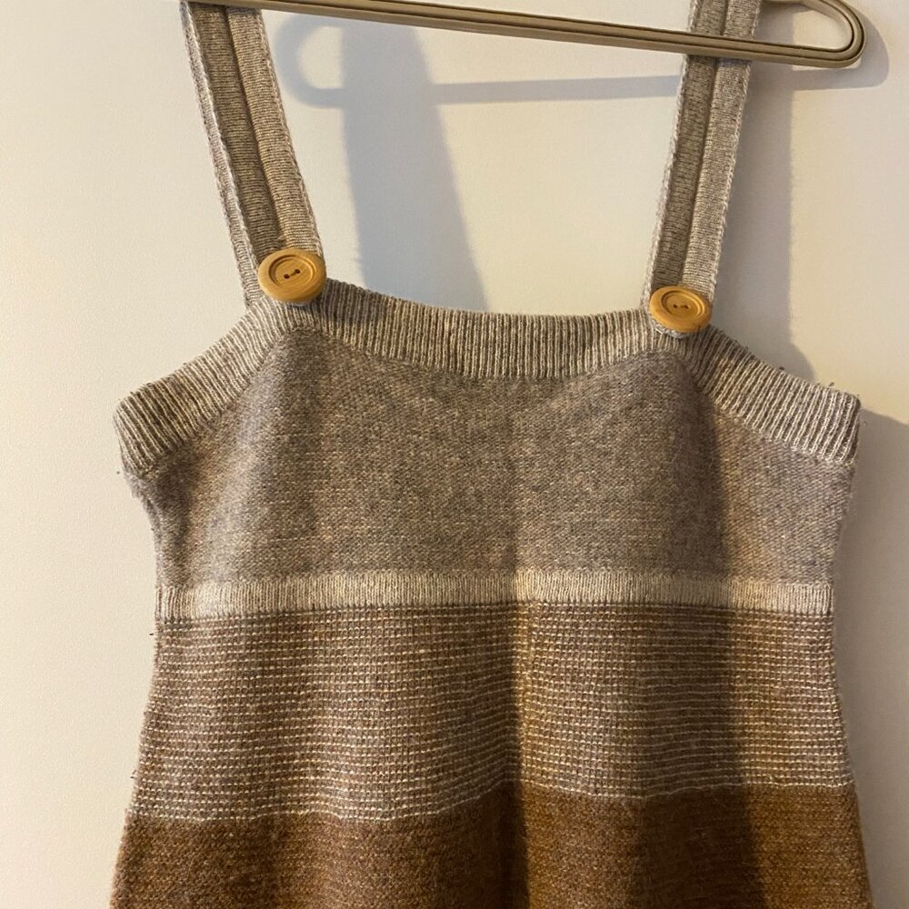 Vintage Free People Wool Babydoll Dress - Picture 2 of 2